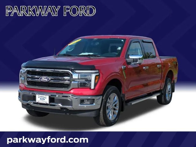 Used 2025 Red Ford Lariat image 1