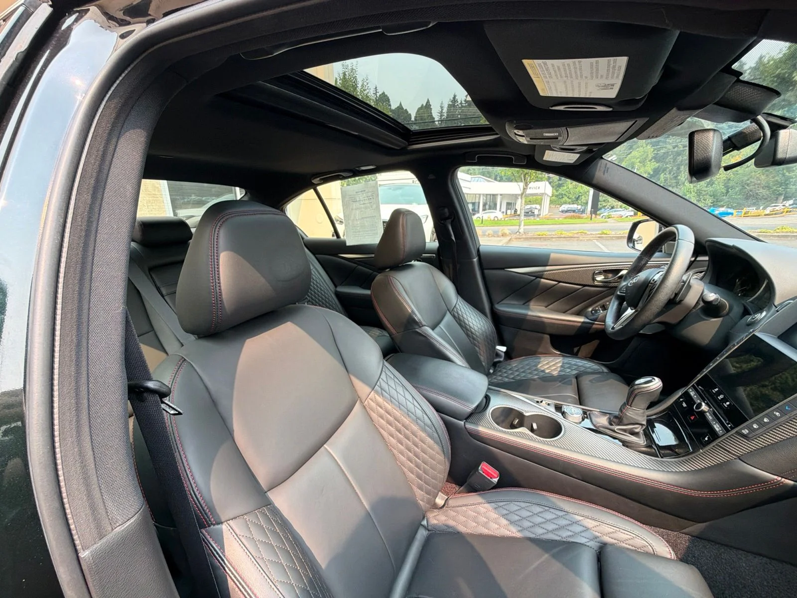 Used 2023 Black Opal Metallic INFINITI Red Sport 400 image 6