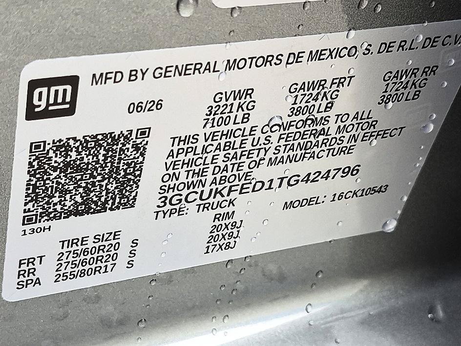 New 2026 Sterling Gray Metallic Chevrolet LT Trail Boss image 37