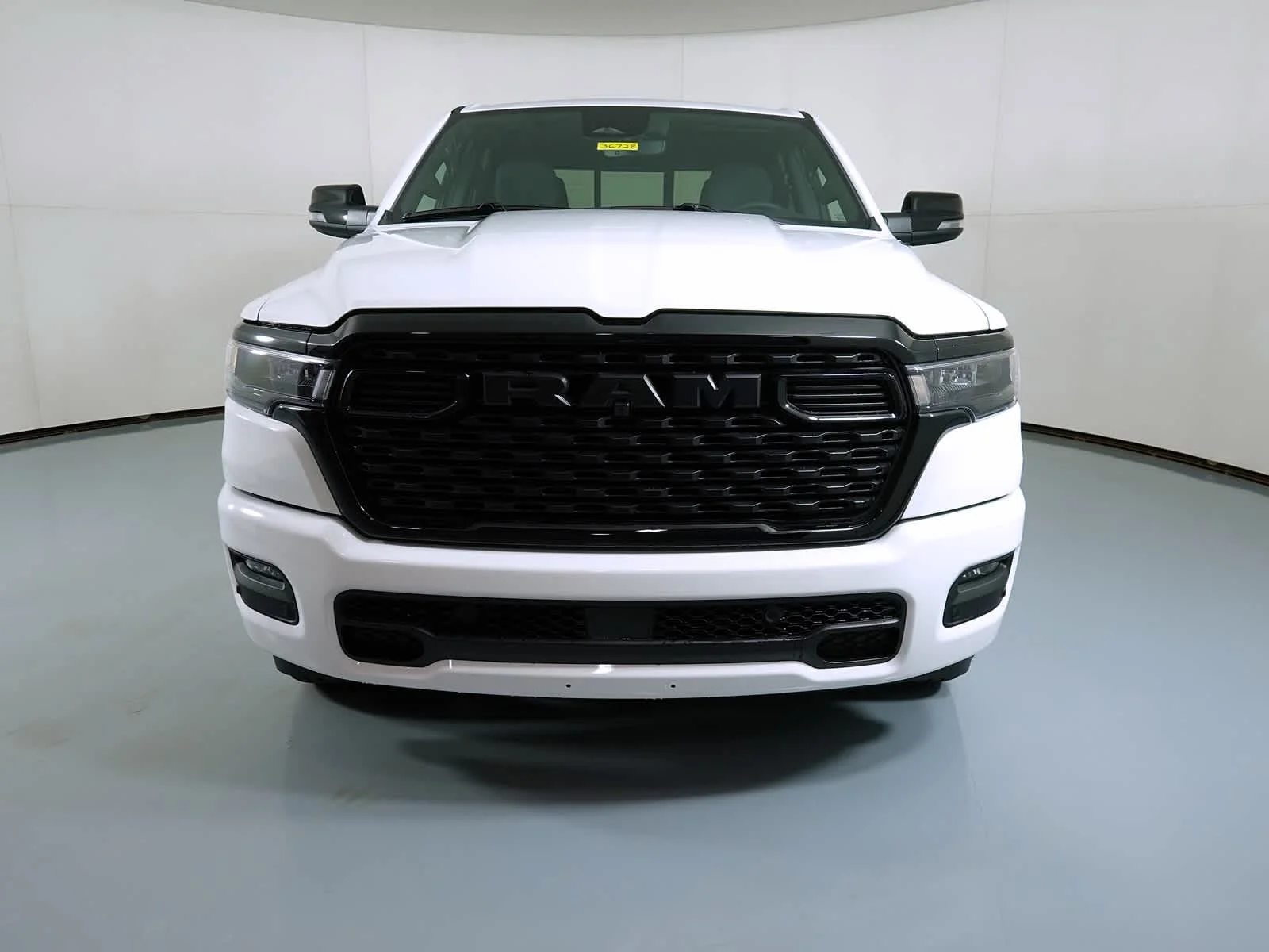 New 2026 Bright White Clear-Coat Exterior Paint RAM Big Horn image 7