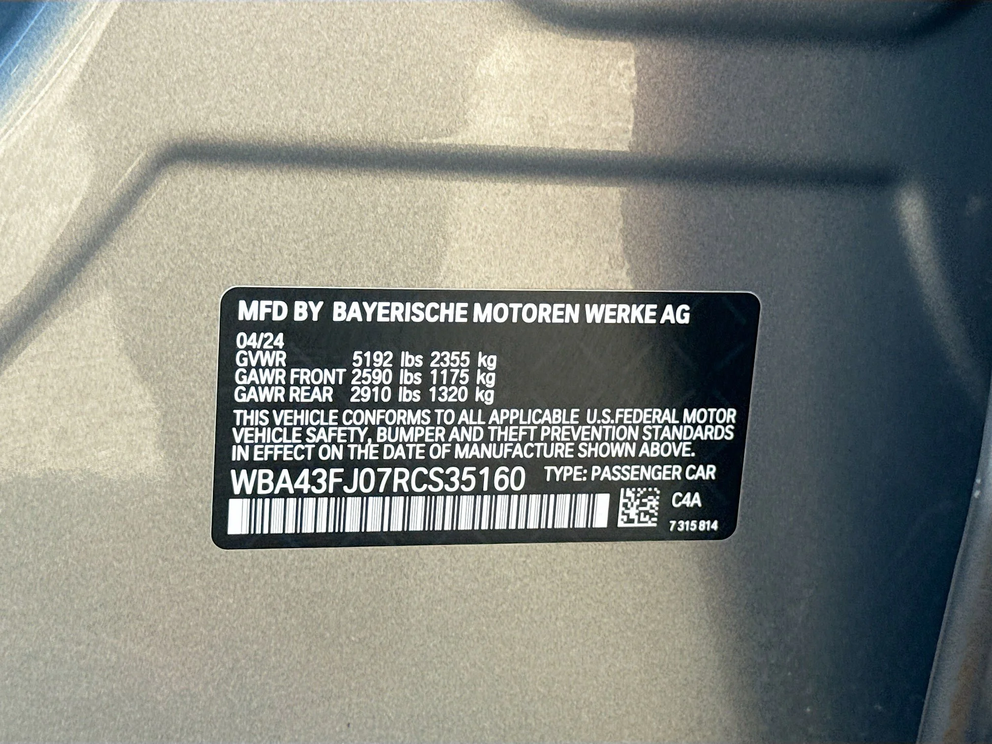 Used 2024 Gray Metallic BMW 530i image 44