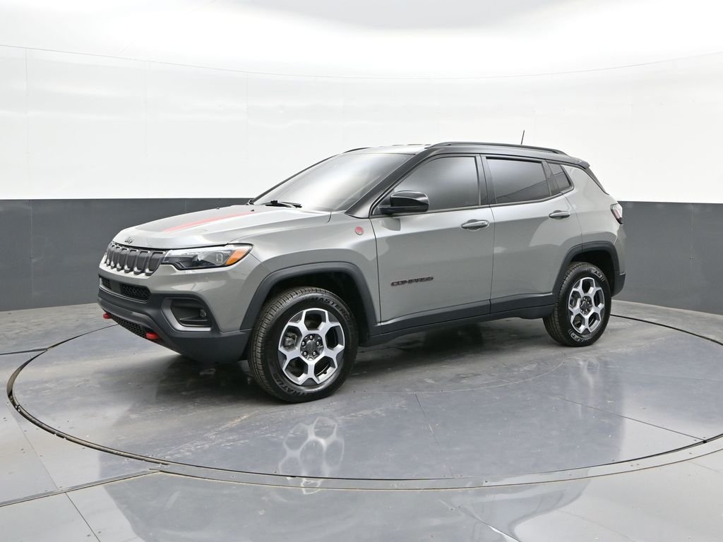 Used 2022 Gray Jeep Trailhawk image 1