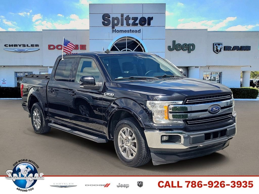 Used 2020 Black Ford Lariat image 1