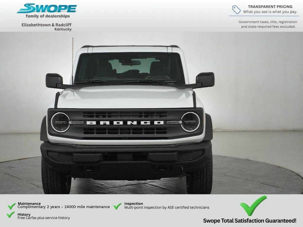 New 2025 Oxford White Ford Big Bend® image 12