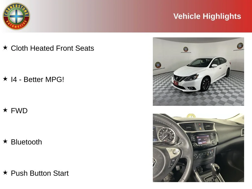 Used 2017 Nissan Sentra SR with VIN 3N1CB7AP8HY287541 for sale in Elk River, Minnesota