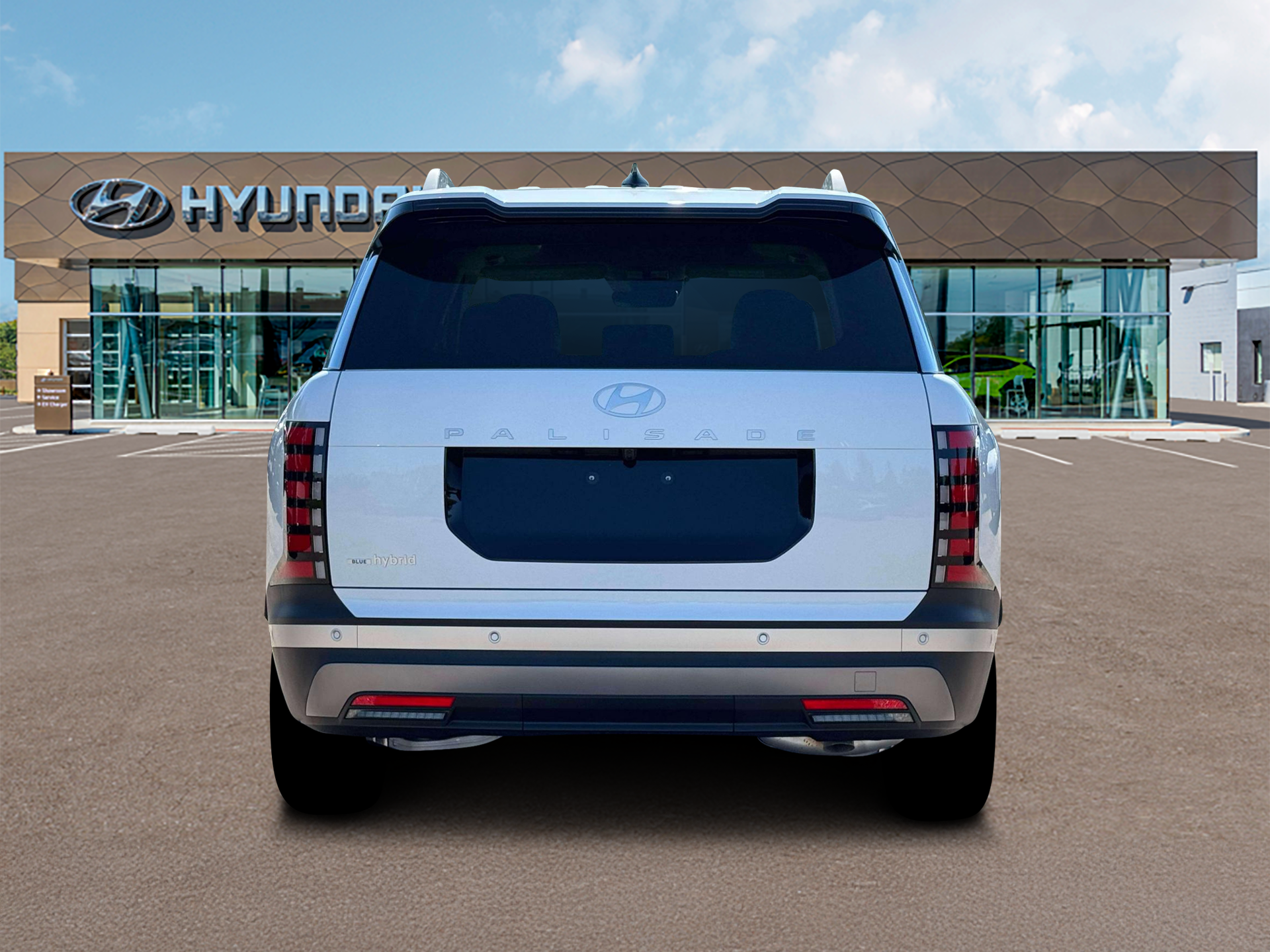 New 2026 Creamy White Pearl Hyundai Blue SEL Premium 8P image 6