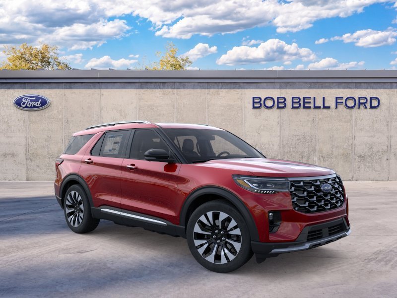 New 2026 Red Ford Platinum image 7