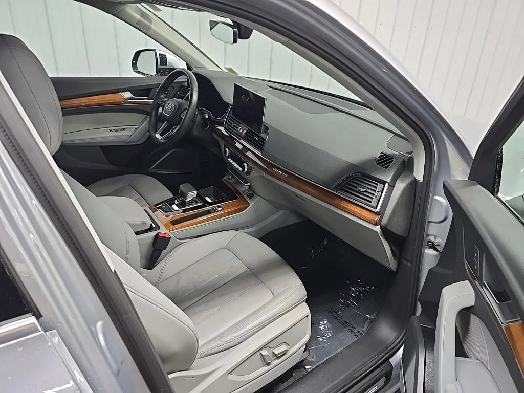 Used 2022 Gray Audi 45 S line Premium image 16