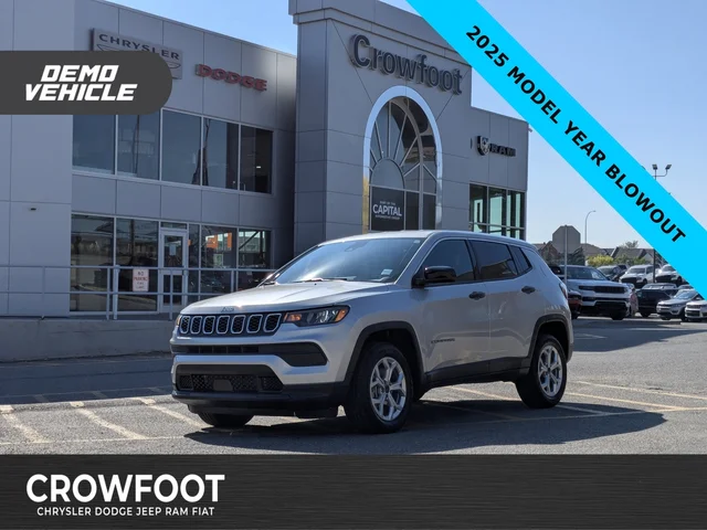 2025 Jeep Compass Sport - - 4X4 - 4.99% O.A.C - Heated Seats & More!