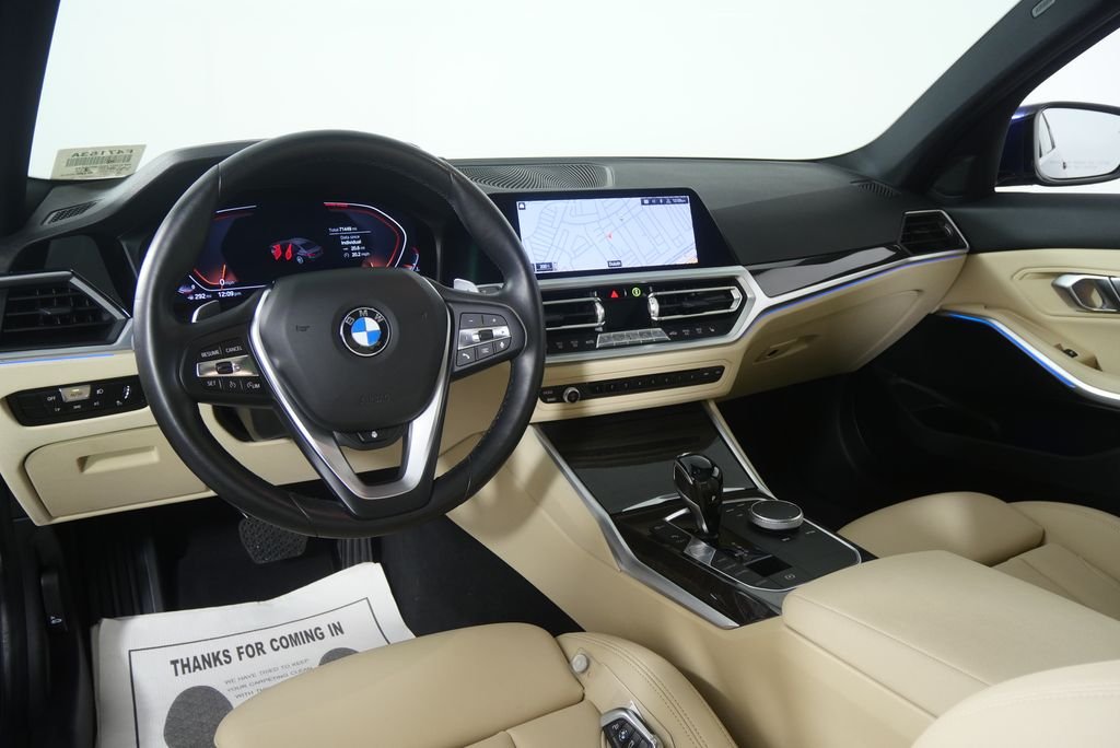 Used 2020 Mediterranean Blue Metallic BMW 330i xDrive image 17