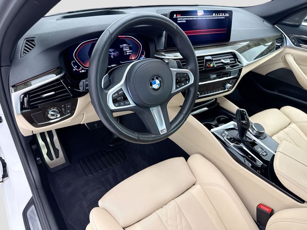Certified Used 2023 Alpine White BMW 530i image 9