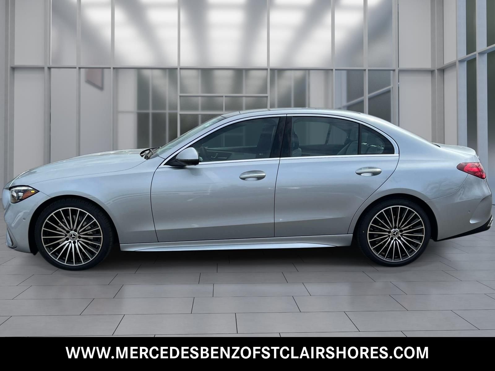 New 2026 Cirrus Silver Metallic Mercedes-Benz C 300 image 2