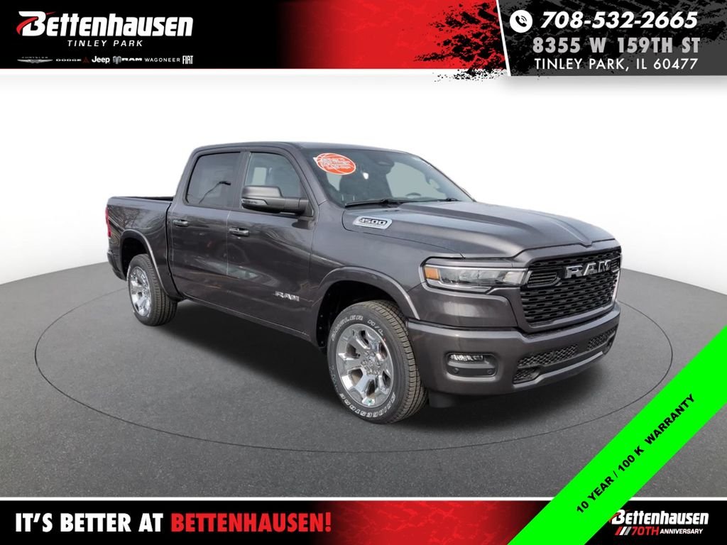 New 2026 Granite Crystal Metallic Clear-Coat Exterior Paint RAM BIG HORN image 3