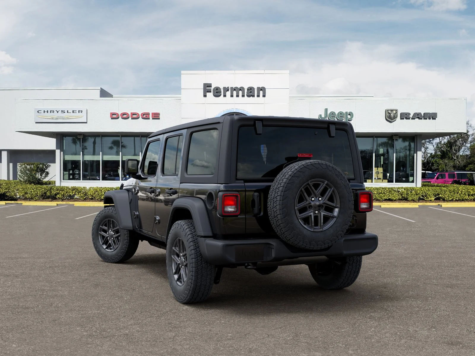 New 2026 Black Clear-Coat Exterior Paint Jeep Sport S image 36