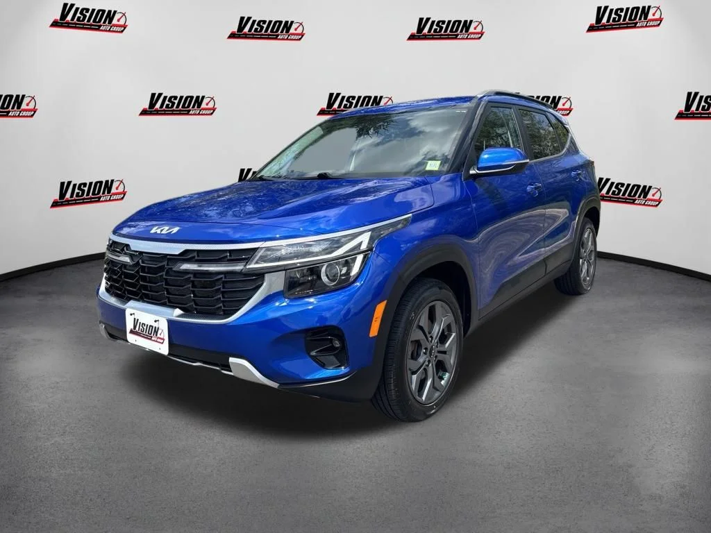 Certified Used 2024 Blue Kia S image 2