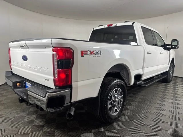 New 2026 Star White Metallic Tri-Coat Ford Lariat image 5
