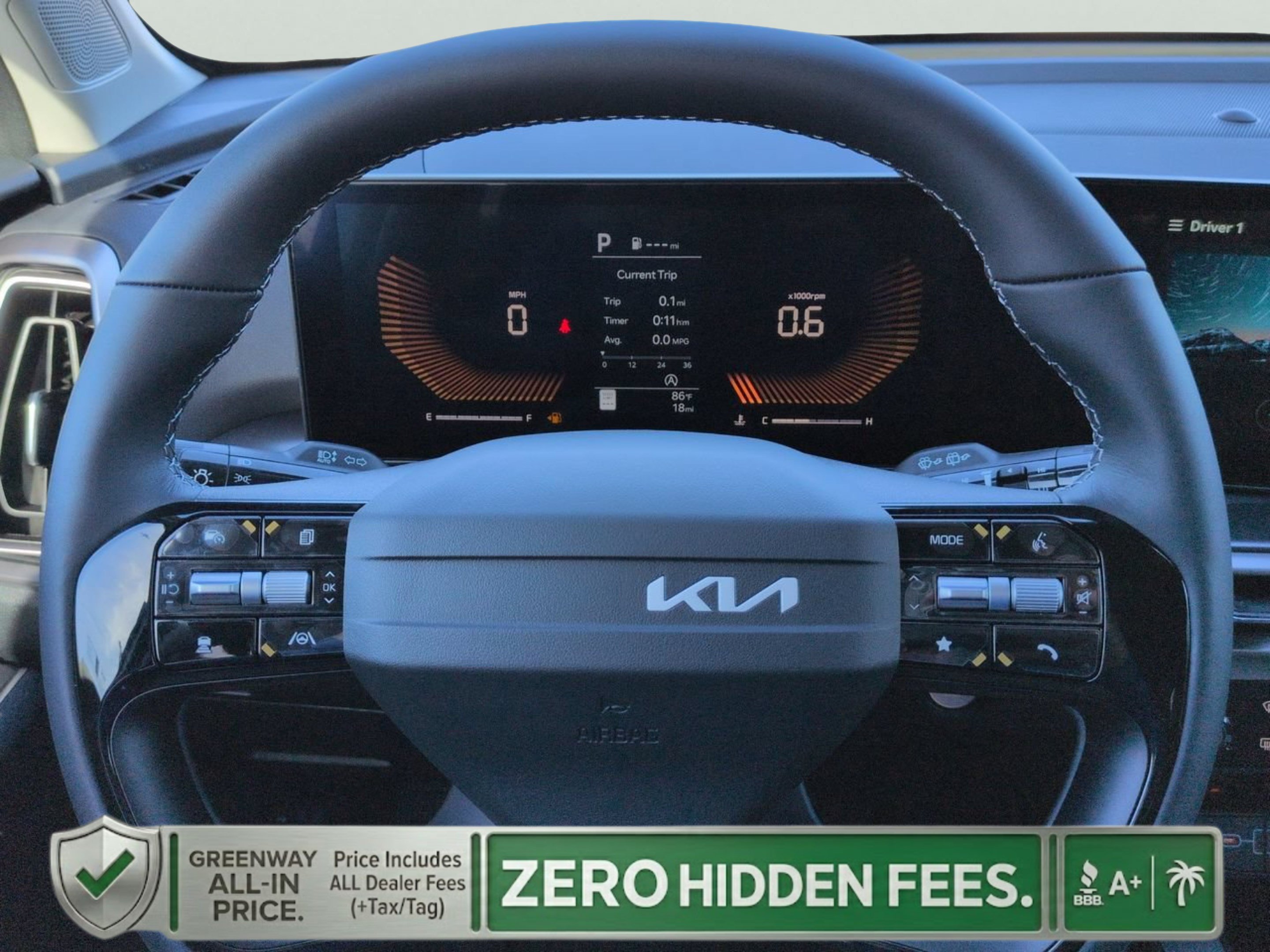 New 2026 Glacial White Kia LX image 16