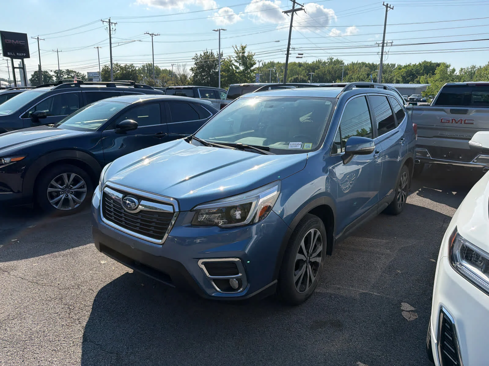 Used 2021 Horizon Blue Pearl Subaru Limited image 12