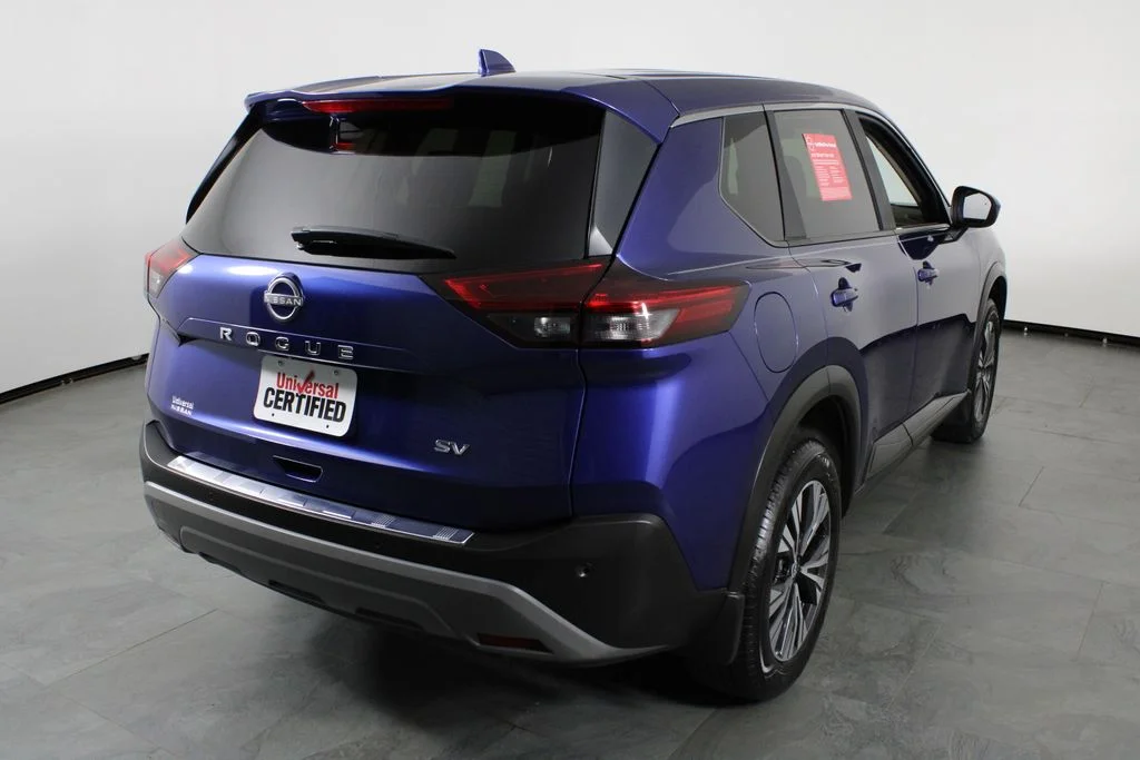 Certified Used 2023 Blue Nissan SV image 16
