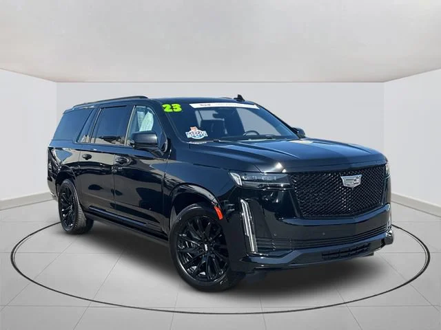 Certified Used 2023 BLACK RAVEN Cadillac 4WD Sport Platinum image 1