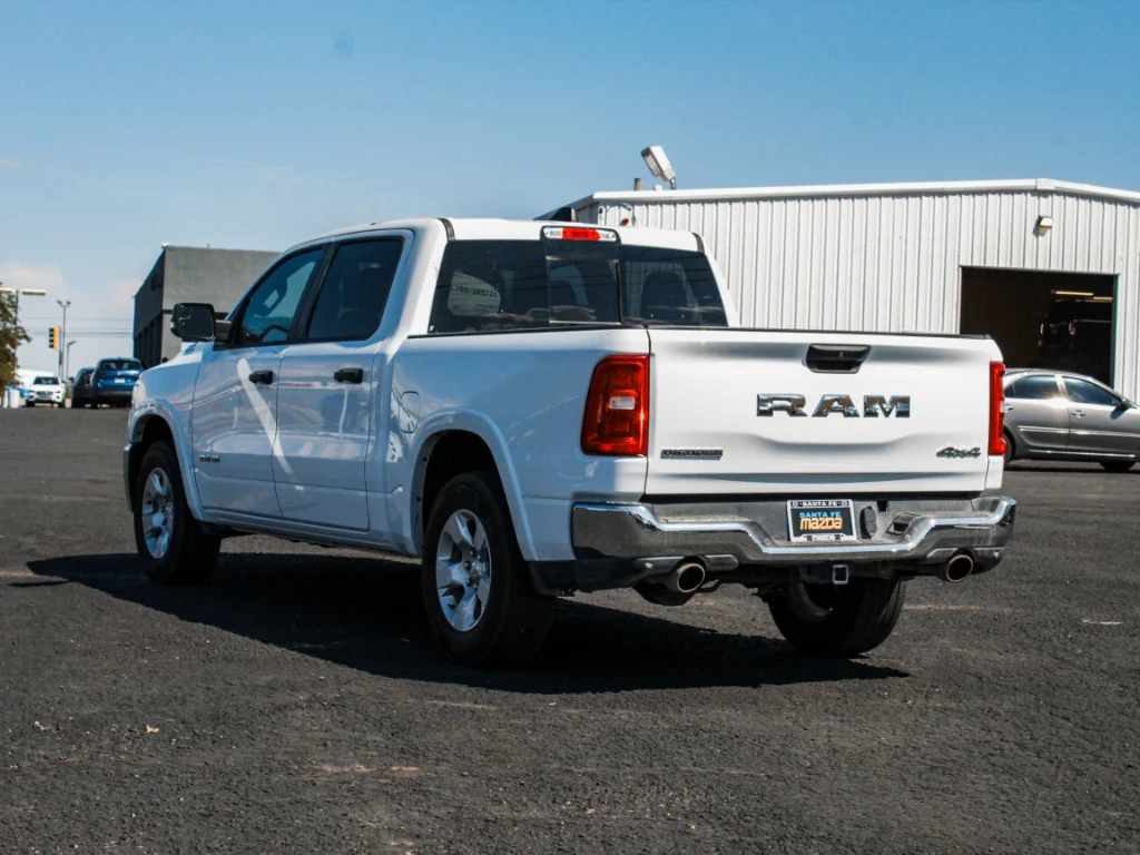 Used 2025 Bright White Clearcoat Ram Big Horn image 6