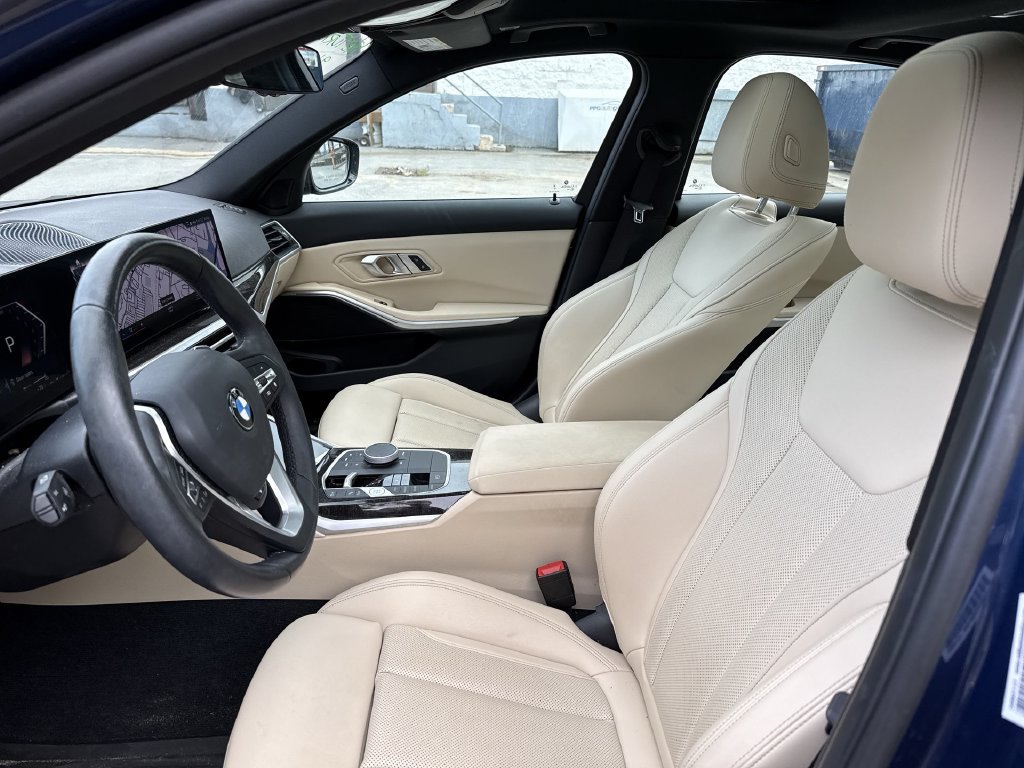 Certified Used 2023 Blue BMW 330i xDrive image 2