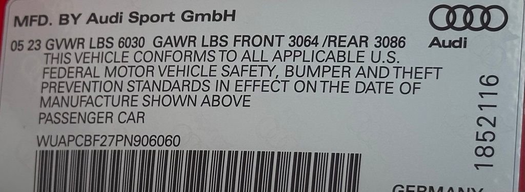 Used 2023 Red Audi 4.0T image 43
