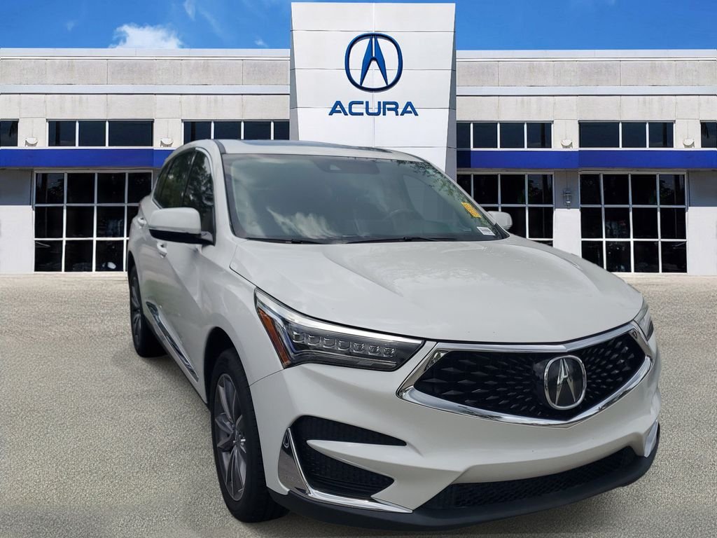 Used 2021 White Acura Technology Package image 1