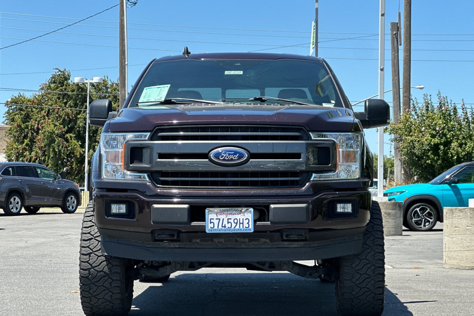 Used 2019 Maroon Ford  image 9