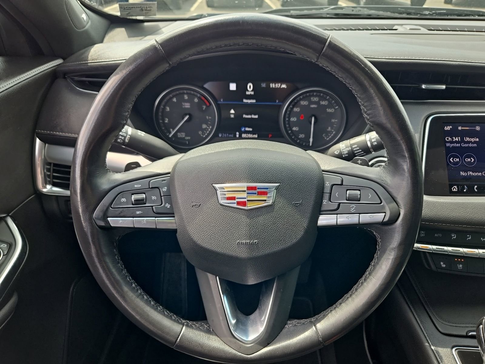 Used 2020 SHADOW METALLIC Cadillac FWD Premium Luxury image 21
