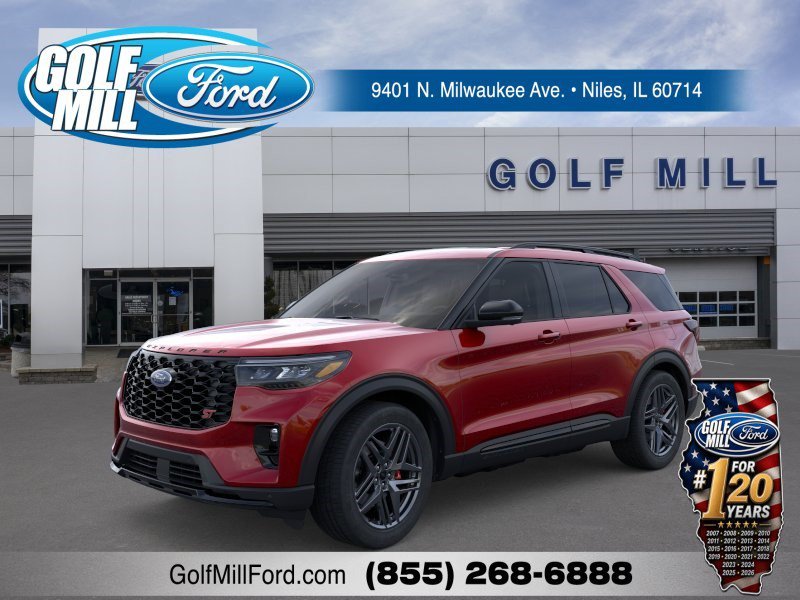 New 2026 Rapid Red Metallic Tinted Clearcoat Ford ST image 1