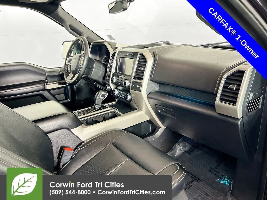 Used 2020 Agate Black Metallic Ford Lariat image 30