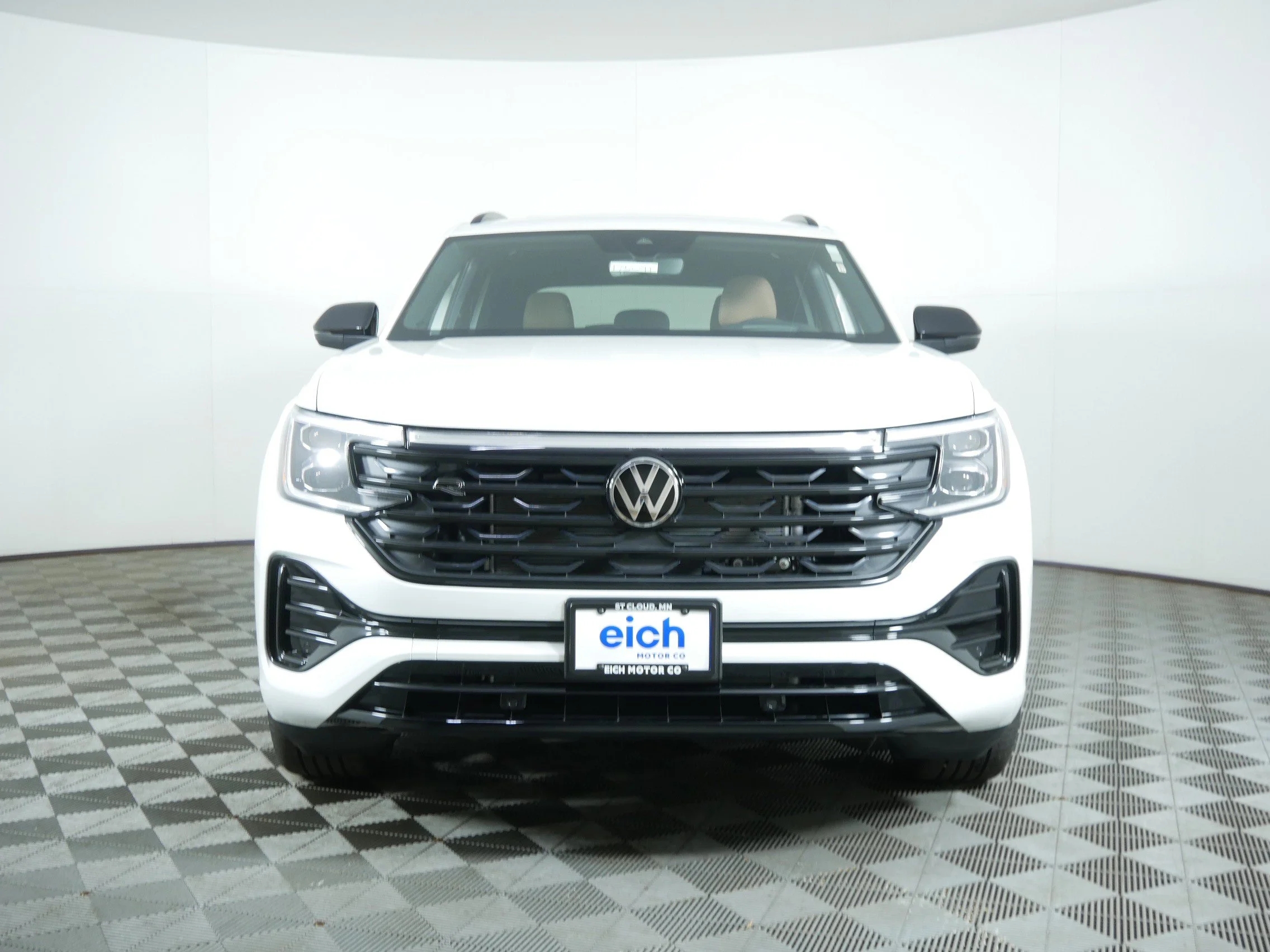 New 2026 Opal White Pearl Volkswagen 2.0T SEL R-Line Black image 2