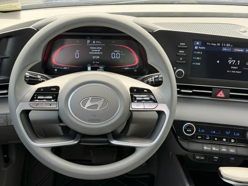 Used 2025 Intense Blue Hyundai Blue image 13