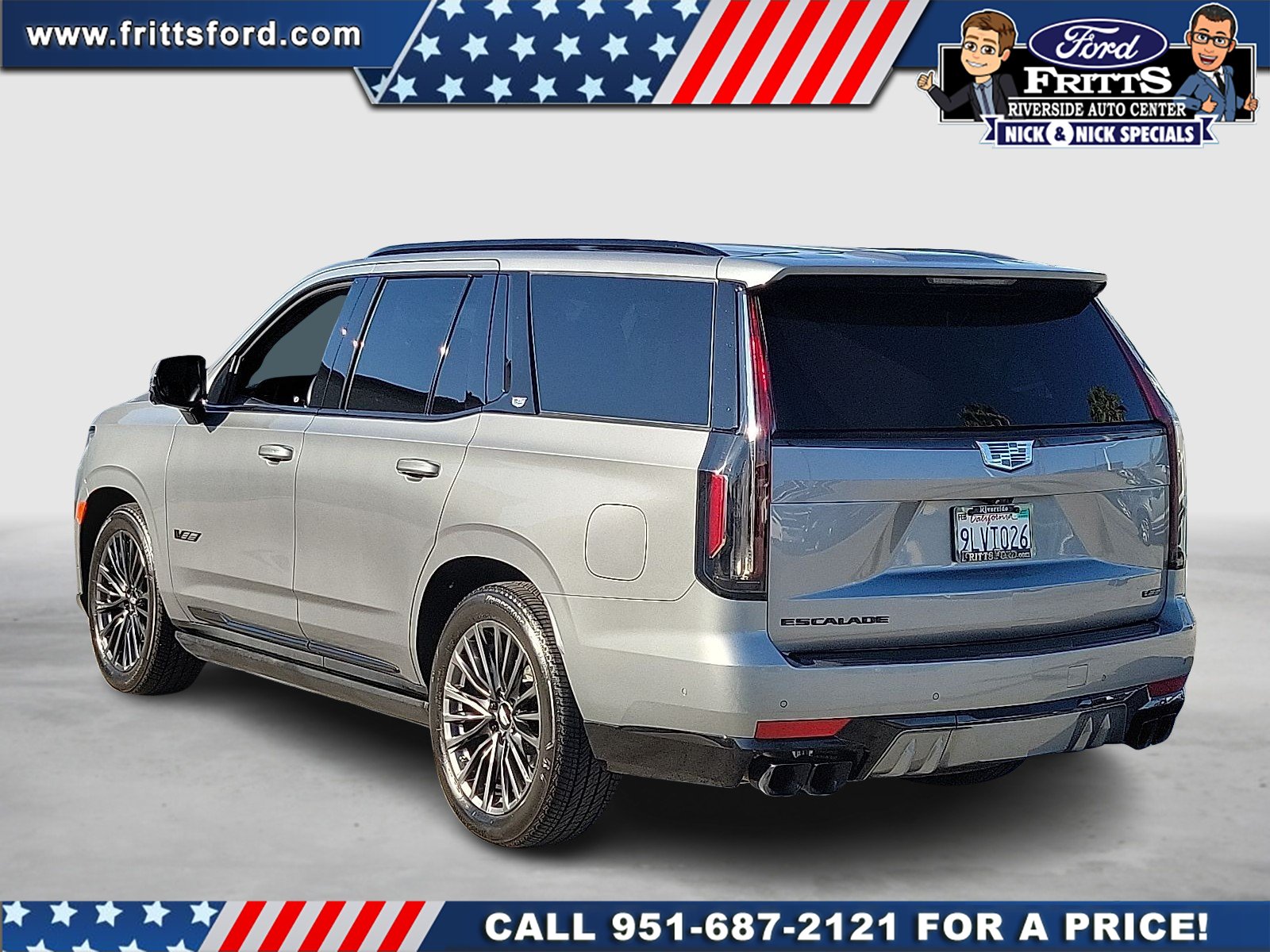 Used 2023 Silver Metallic Cadillac 4WD V-Series image 3