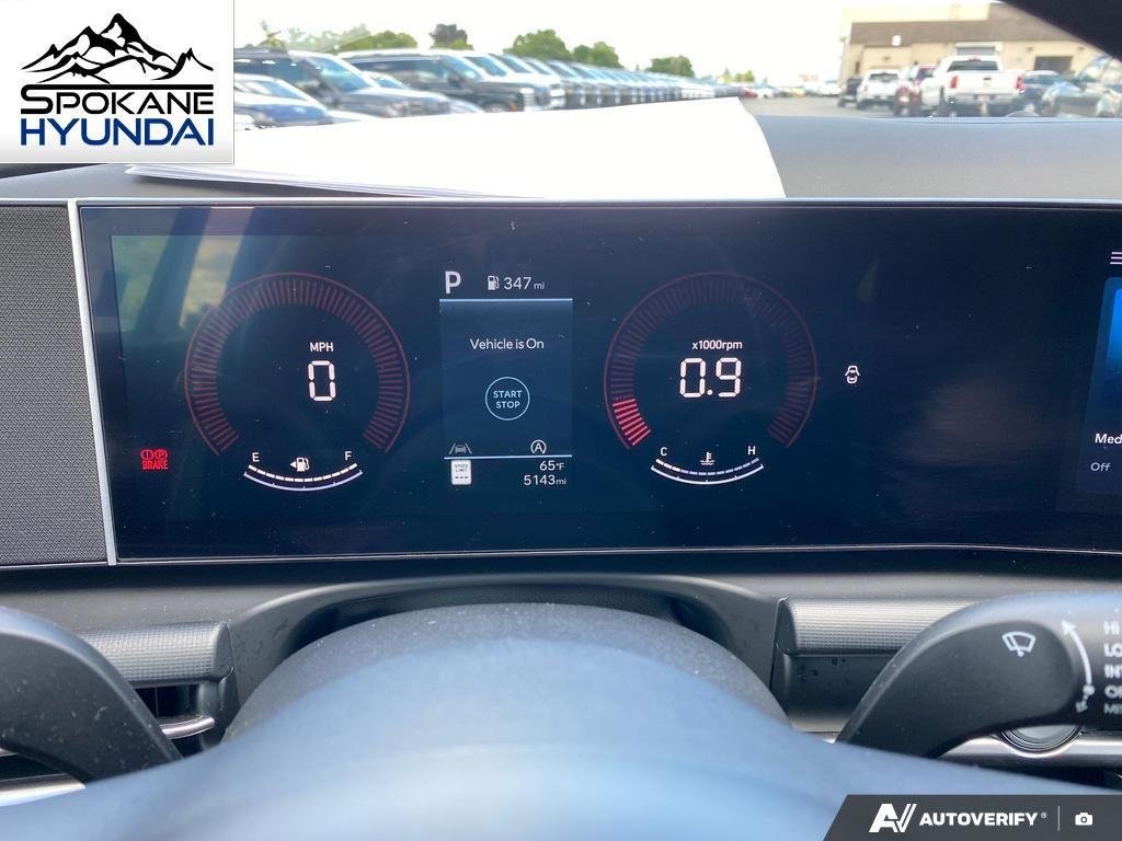 Certified Used 2025 Serenity White Pearl Hyundai SEL image 18