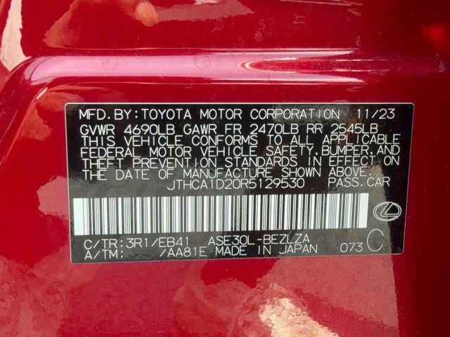 Certified Used 2024 MATADOR RED MICA Lexus 300 image 32