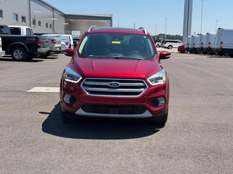 Used 2019 Ruby Red Metallic Tinted Clearcoat Ford Titanium image 2