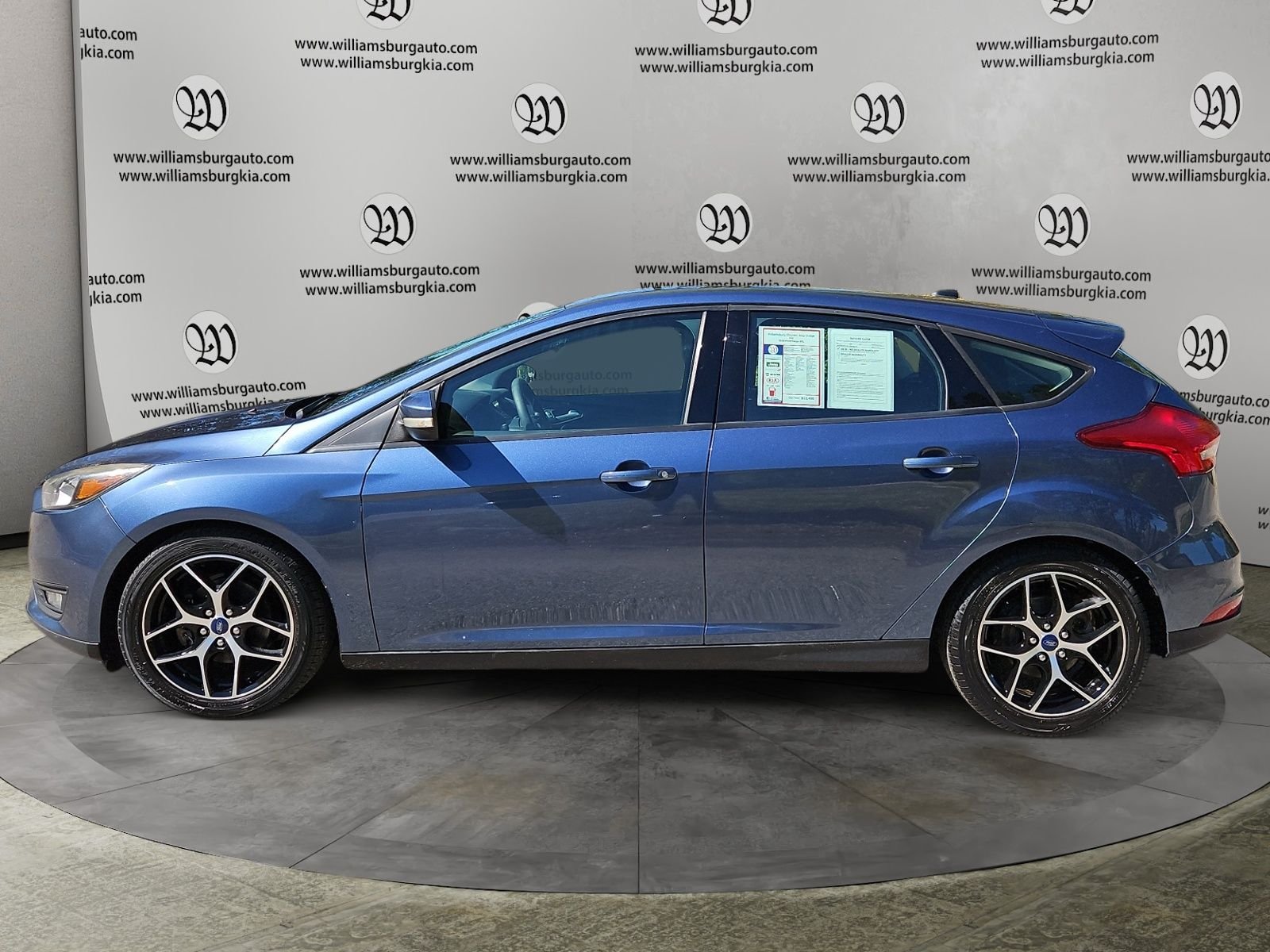 Used 2018 Ford Focus SEL with VIN 1FADP3M20JL202160 for sale in Williamsburg, VA