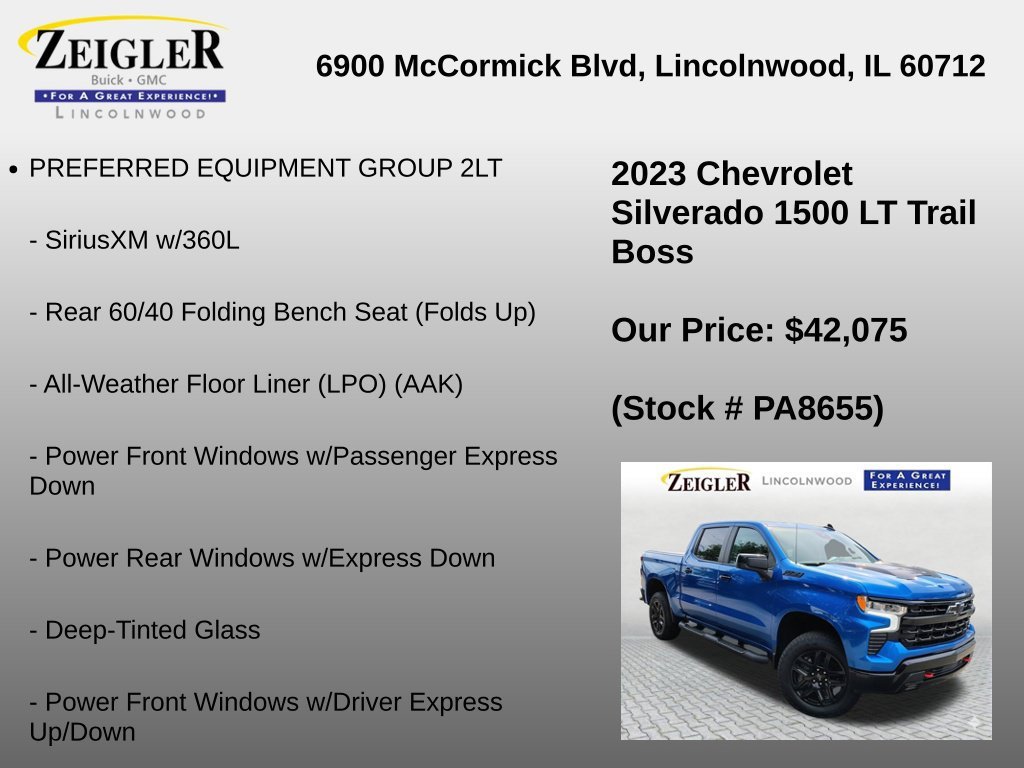 2023 Chevrolet Silverado 1500 LT Trail Boss - Photo 6