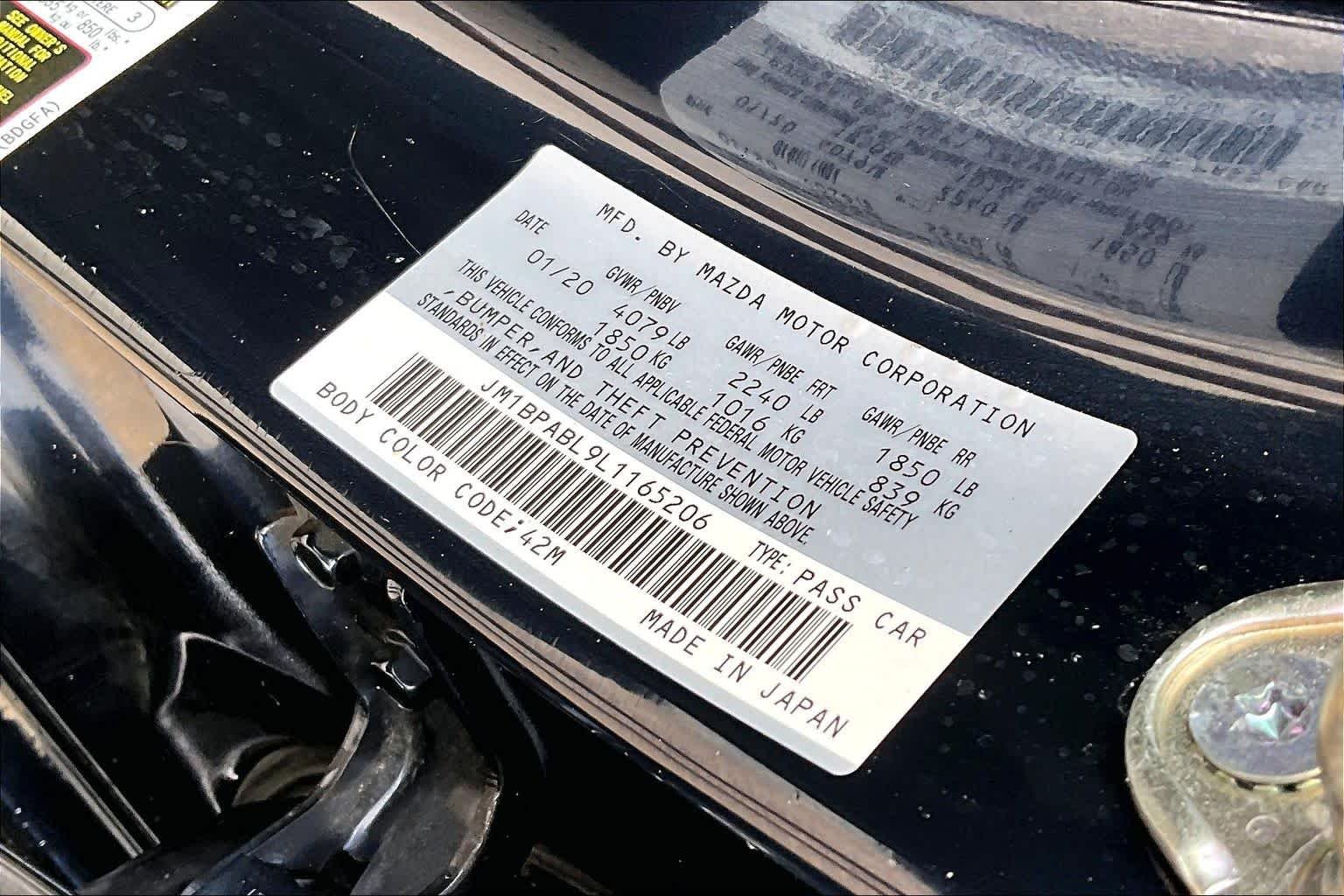 Used 2020 Deep Crystal Blue Mica Mazda  image 32