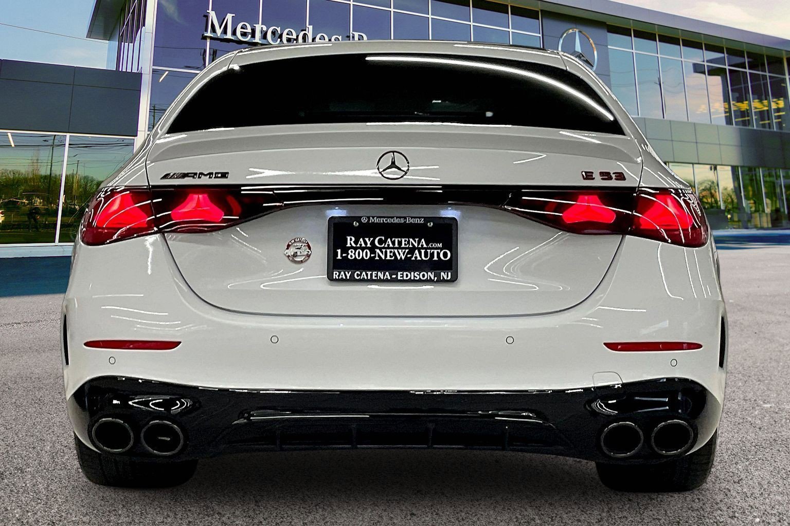 New 2026 MANUFAKTUR Moonlight White Metallic Mercedes-Benz AMG® E 53 E 4MATIC+ Sedan image 17
