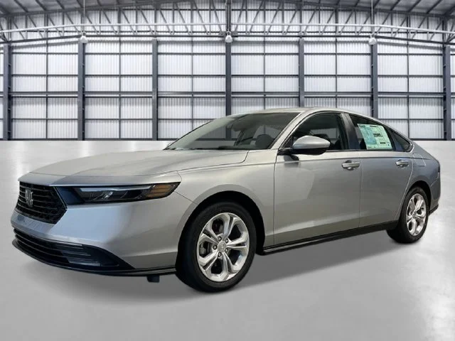 New 2026 Solar Silver Metallic Honda LX image 1