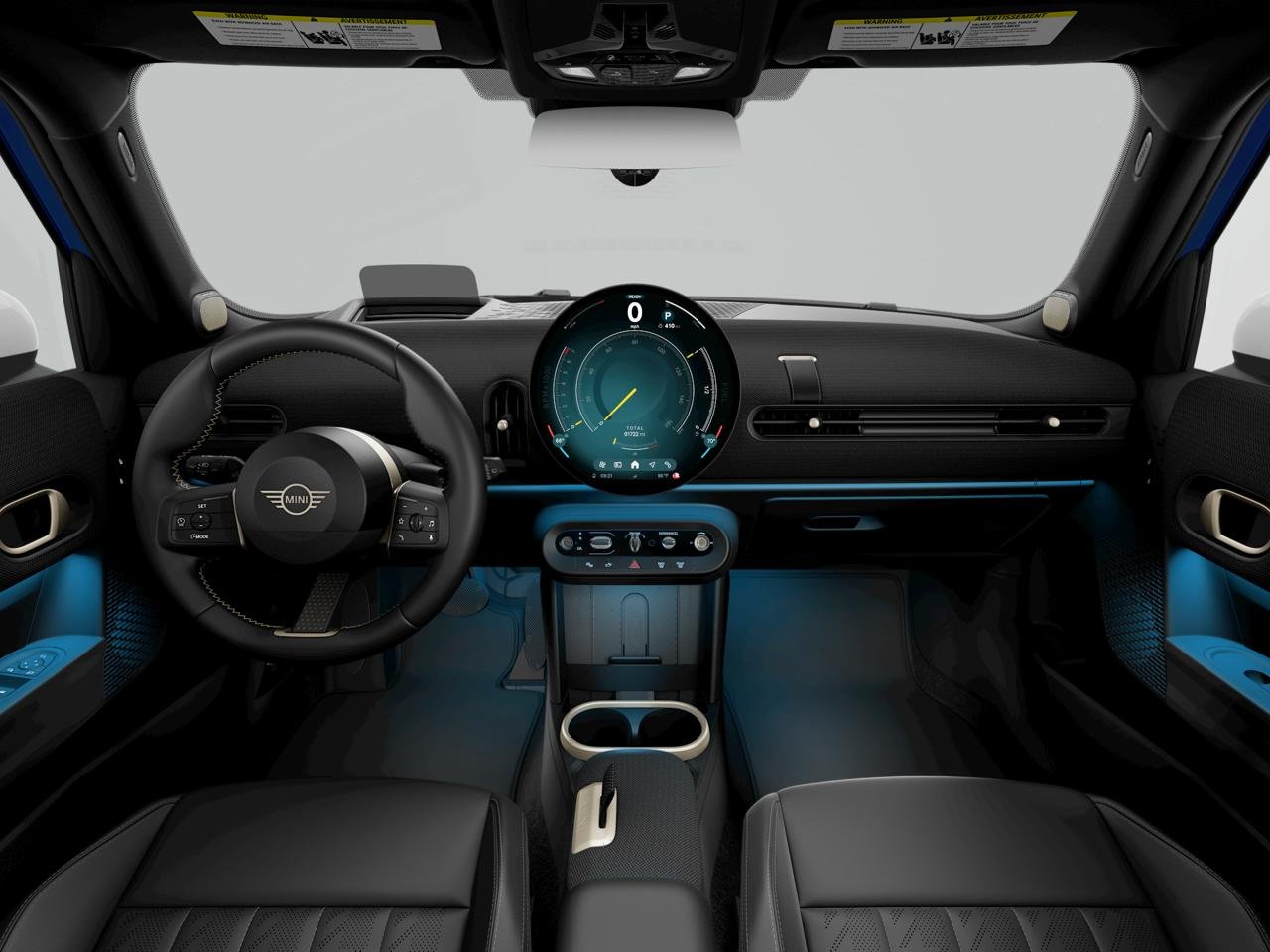 New 2026 Icy Sunshine Blue Metallic MINI ICONIC image 7
