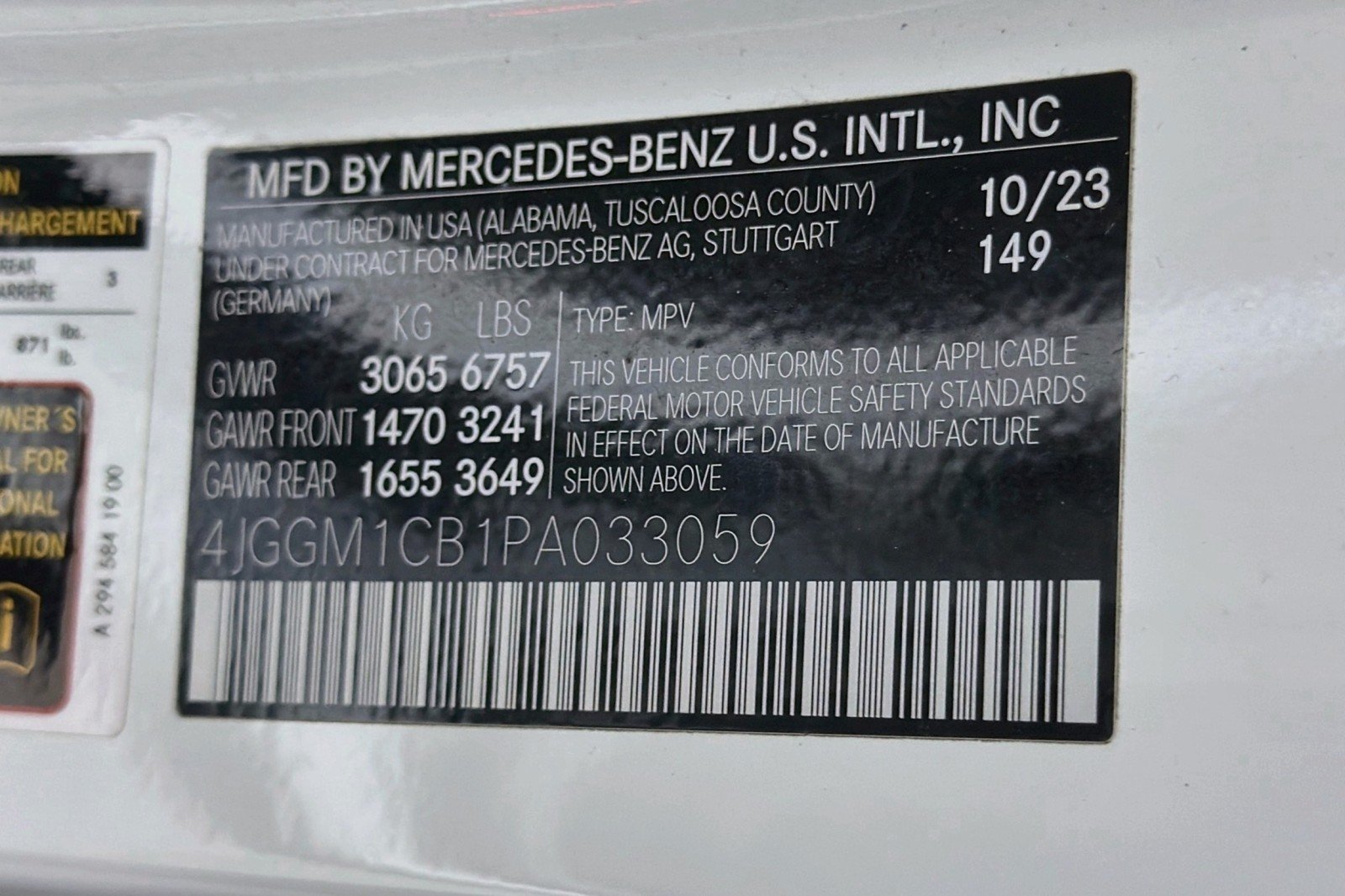 Certified Used 2023 Polar White Mercedes-Benz 350 image 26
