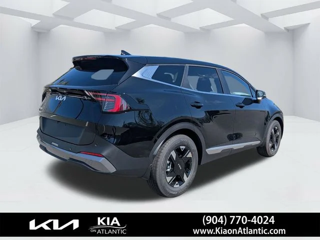 New 2026 Ebony Black Kia LX image 3