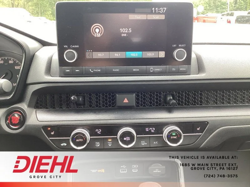 Used 2024 White Honda EX AWD image 24