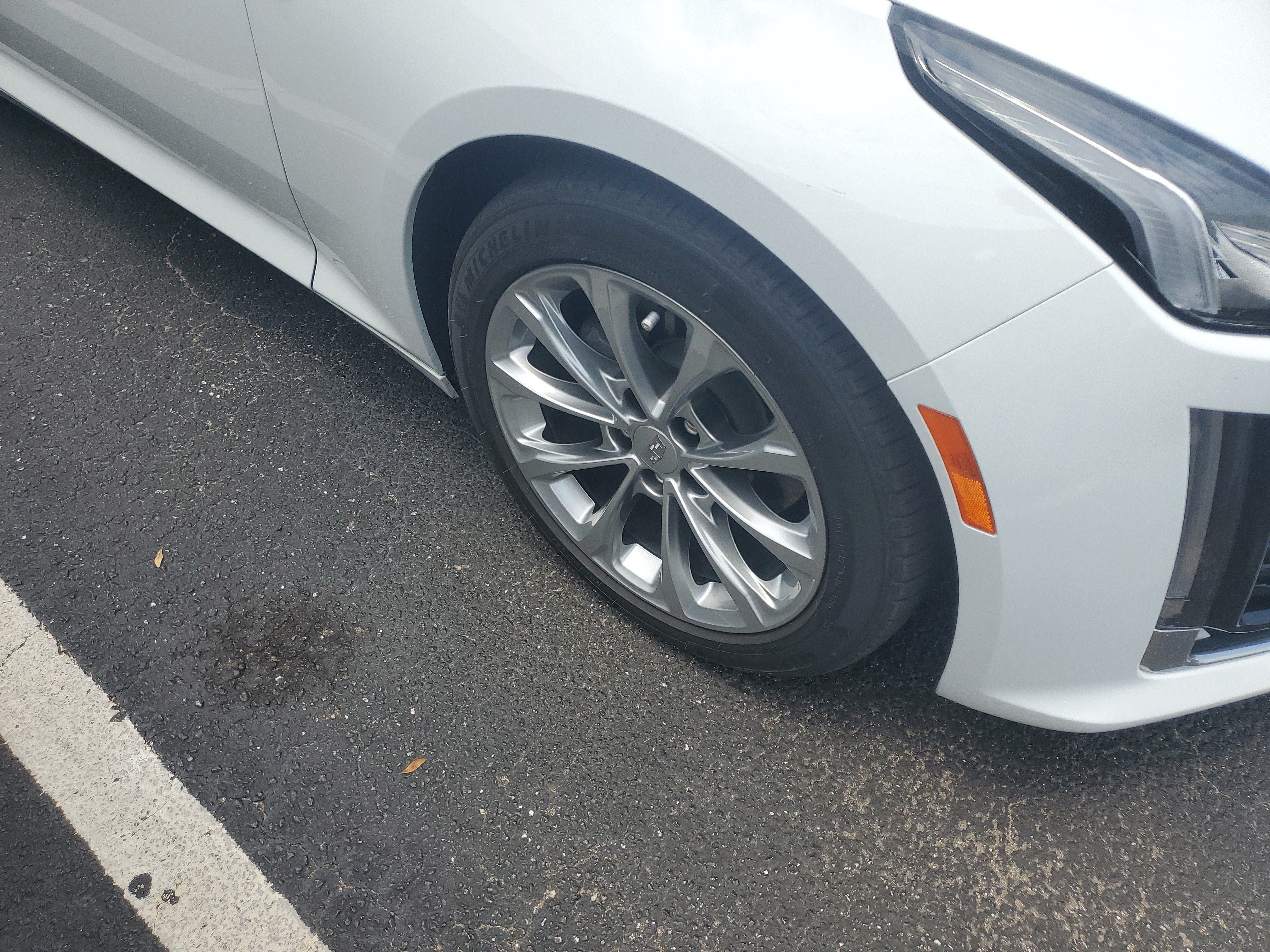 Used 2021 Summit White Cadillac Premium Luxury image 1