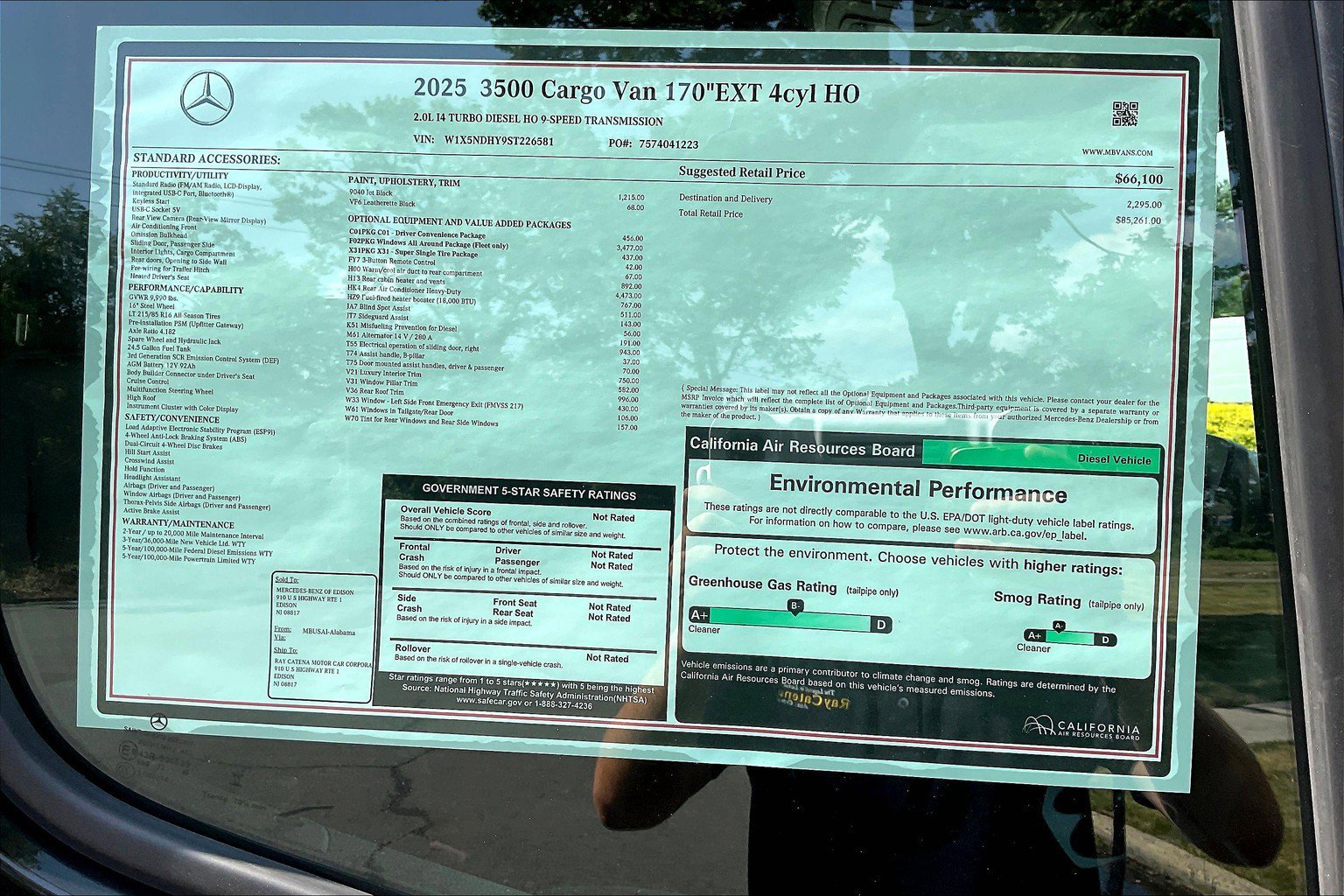 2025 Mercedes-Benz Sprinter Cargo Van Base - Photo 22