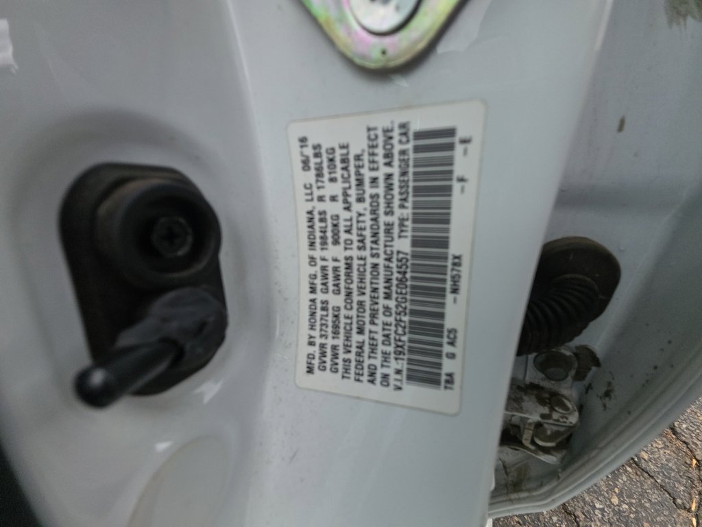 Used 2016 Taffeta White Honda LX image 25